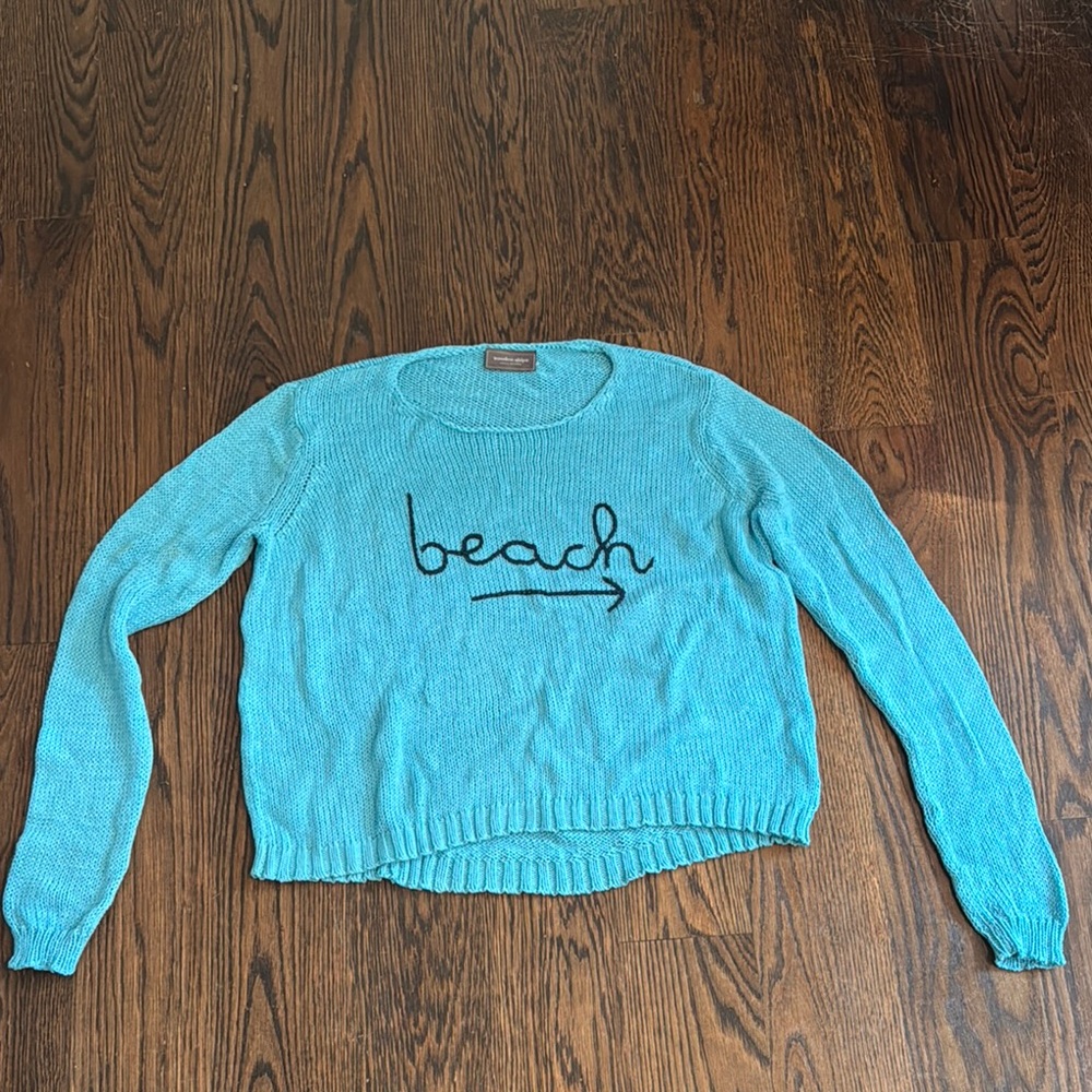 Wooden Ships beach sweater M/L